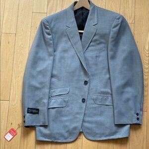 Vintage New with Tags Petrocelli Men's Gray Blazer